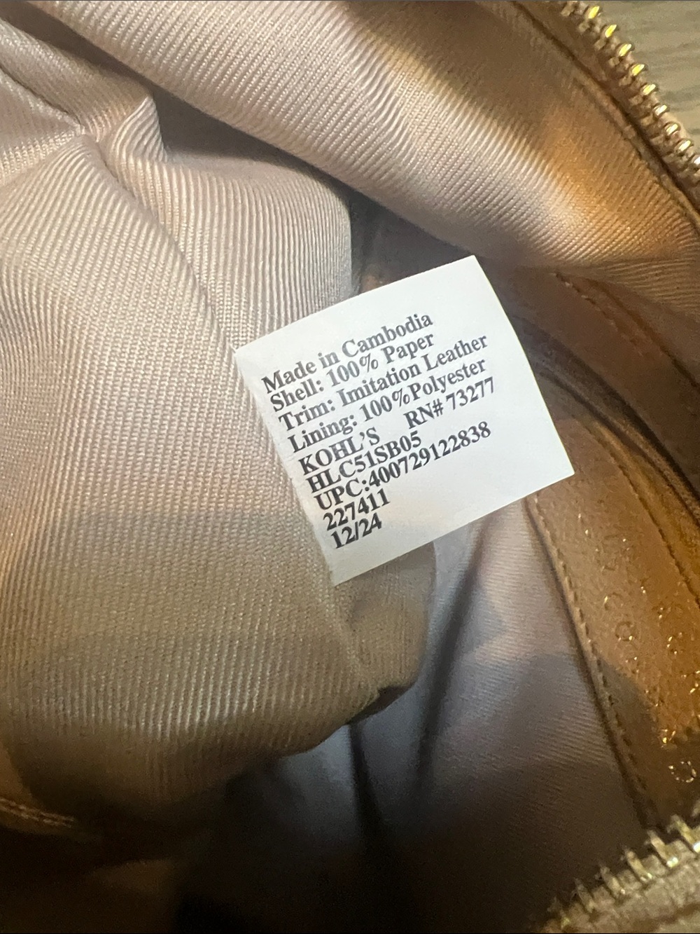 LC Lauren Conrad Natural Straw Hobo Bag - Picture 4 of 4
